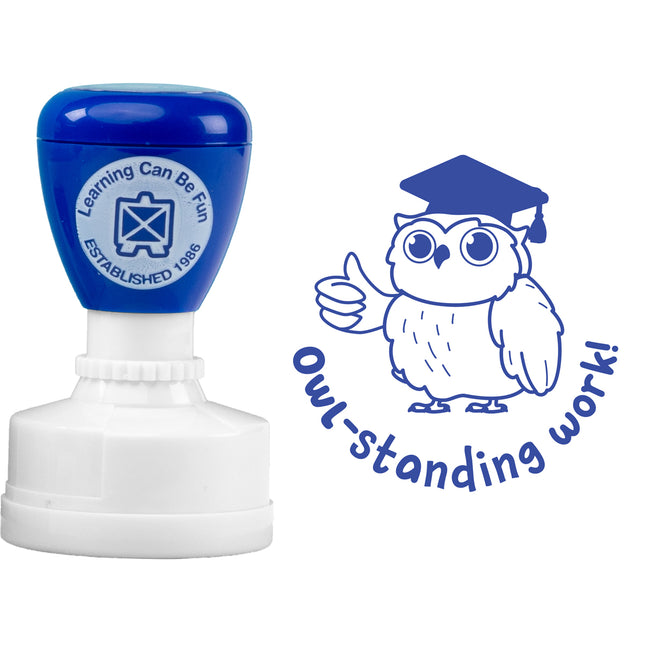 LCBF Owl-standing Work Merit Stamp