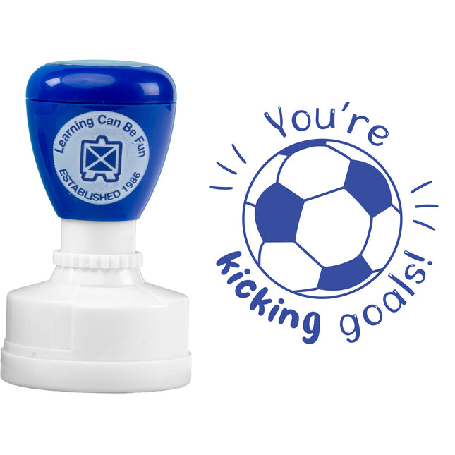 LCBF You're Kicking Goals Merit Stamp