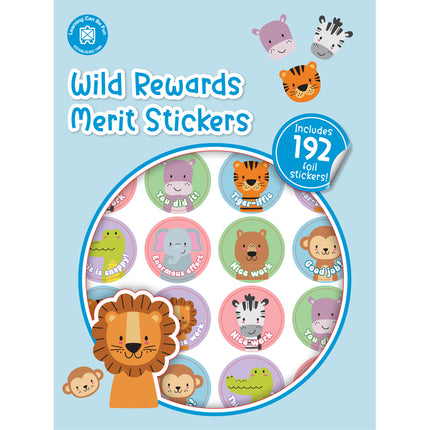 LCBF Wild Rewards Merit Stickers