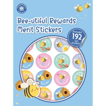 LCBF Bee-utiful Rewards Merit Stickers