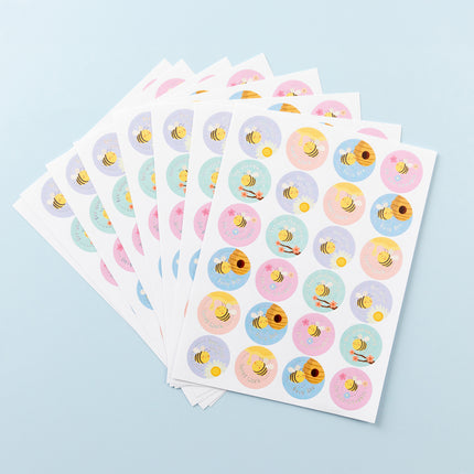 LCBF Bee-utiful Rewards Merit Stickers