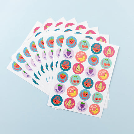 LCBF Tutti Frutti Triumphs Merit Stickers