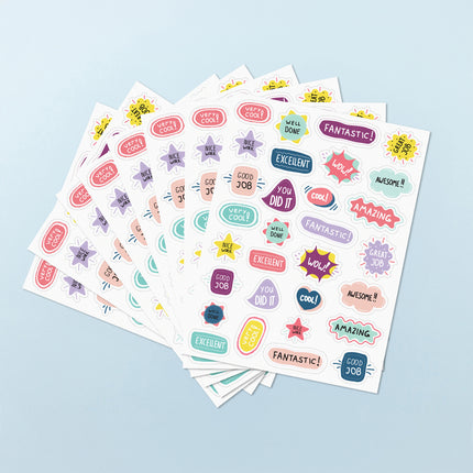 LCBF Pop of Praise Merit Stickers