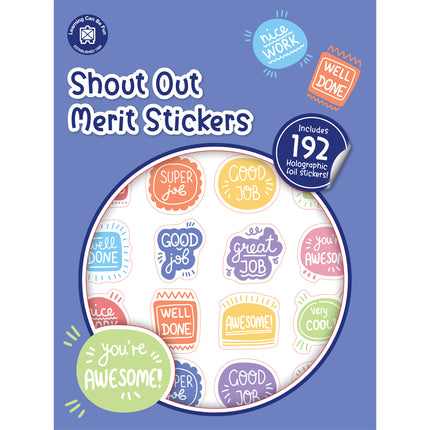 LCBF Shout Out Merit Stickers