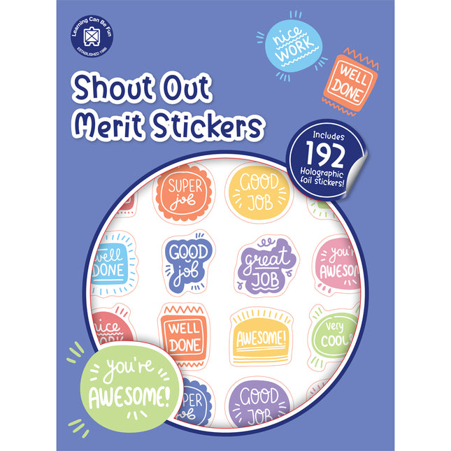 LCBF Shout Out Merit Stickers