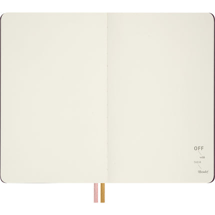 Moleskine - Alice Notebook - Queen of Hearts - Large Plain