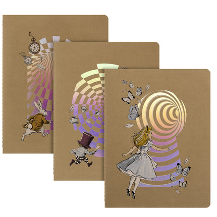 Moleskine - Alice Cahier Journals - XL Ruled - Pack of 3