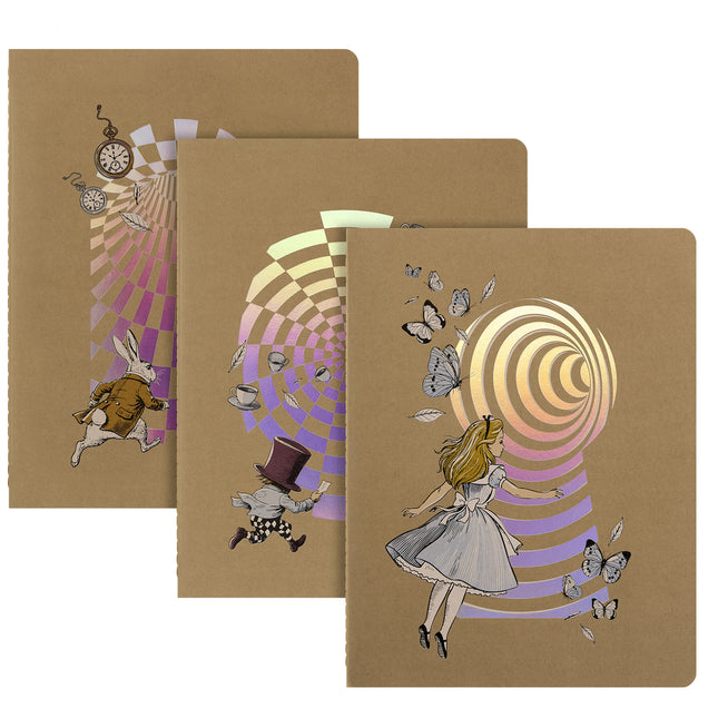 Moleskine - Alice Cahier Journals - XL Ruled - Pack of 3