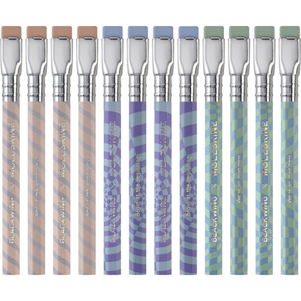 Moleskine - Alice Blackwing Mini Pencils - Set of 12
