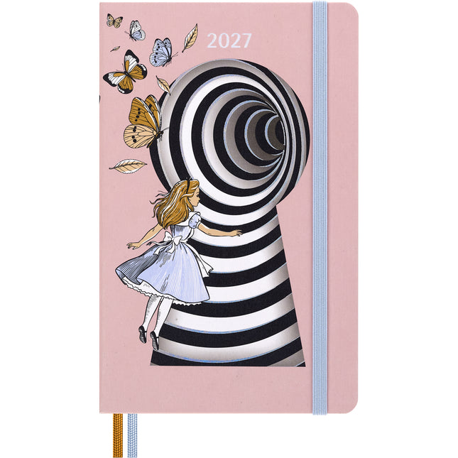 Moleskine - Alice Diary 12 Month Weekly + Notes - Hard Cover - Large 2027