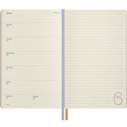 Moleskine - Alice Diary 12 Month Weekly + Notes - Hard Cover - Large 2027