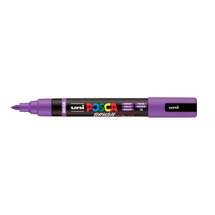Uni Posca Marker 1-4mm Brush Tip - PC-5BR
