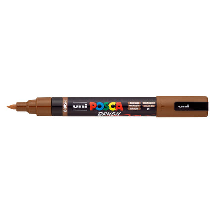 Uni Posca Marker 1-4mm Brush Tip - PC-5BR