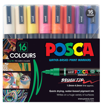 Uni Posca Marker PC-5BR - Pack of 16