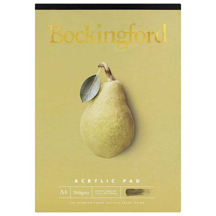 Bockingford Acrylic Pads - 12 Page