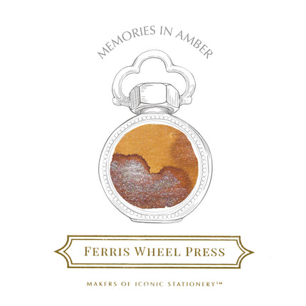 Ferris Wheel Press Fountain Pen Ink - Memories in Amber
