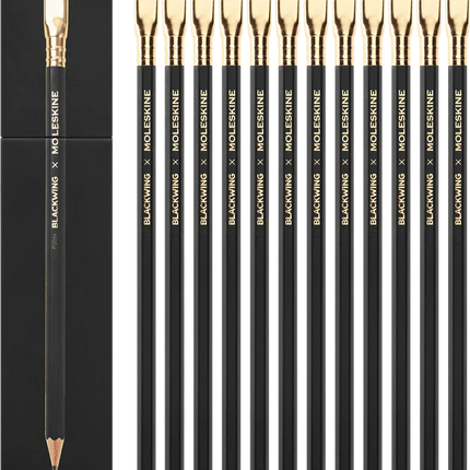 Moleskine X Blackwing Set of 12 - Firm Pencils