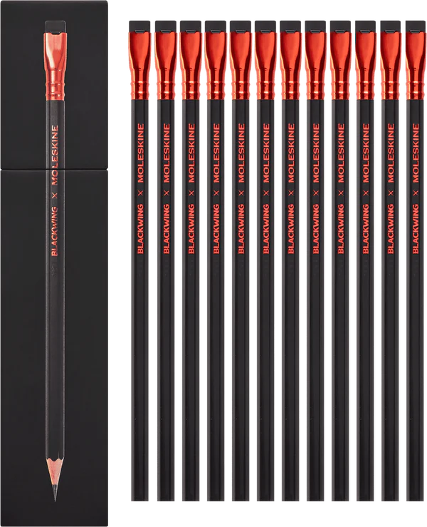 Moleskine X Blackwing Set of 12 - Soft Pencils