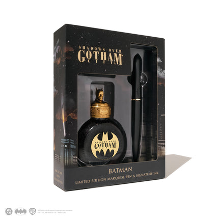 Ferris Wheel Press - The Marquise Fountain Pen and 38ml Ink Set - Batman