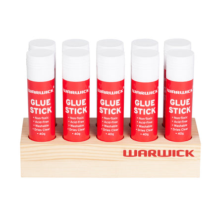 Warwick 40gm Glue Stick Holder - 10 Slot