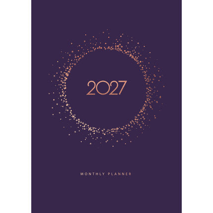 Collins Diary Planner - Month to View - A4 - Geometric - 2027