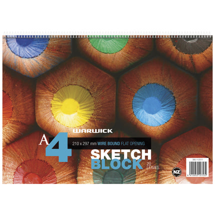 Warwick Sketch Pads Spiral Bound - 2 sizes