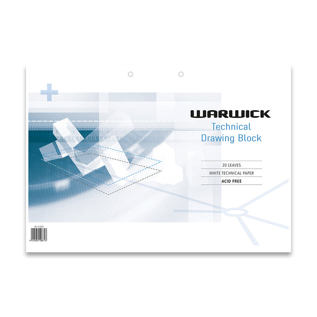 Warwick Refill Tech Drawing Pad - A3