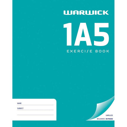 Warwick Exercise Book 1A5