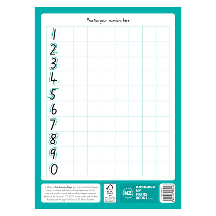 Warwick My Maths Books Unruled - 1 & 2