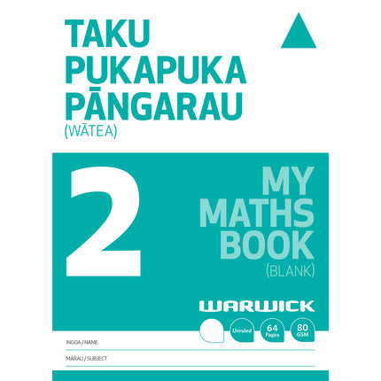 Warwick My Maths Books Unruled - 1 & 2