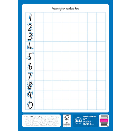 Warwick My Maths Books Quad - 1 & 2
