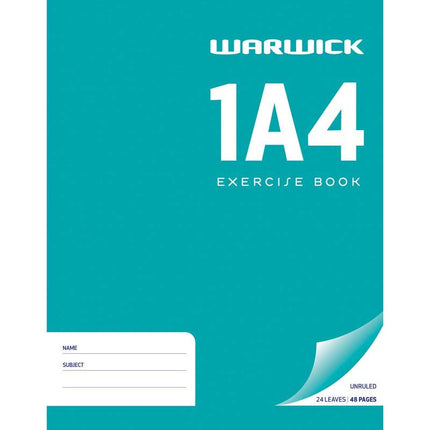 Warwick Exercise Book - 1A4