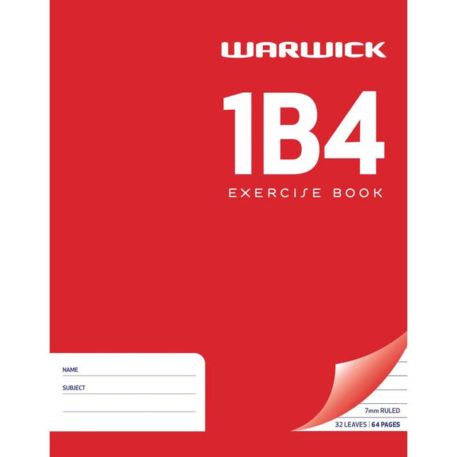 Warwick Exercise Book - 1B4