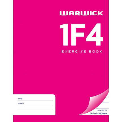 Warwick Exercise Book - 1F4