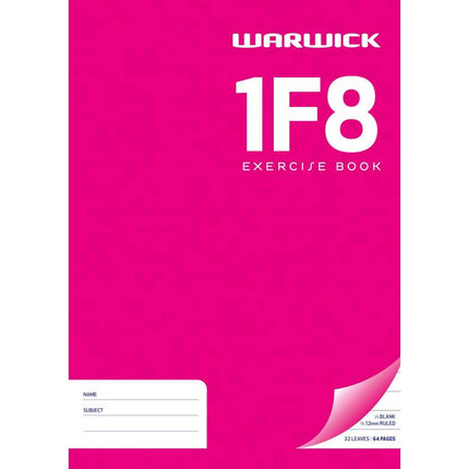 Warwick Exercise Book - 1F8
