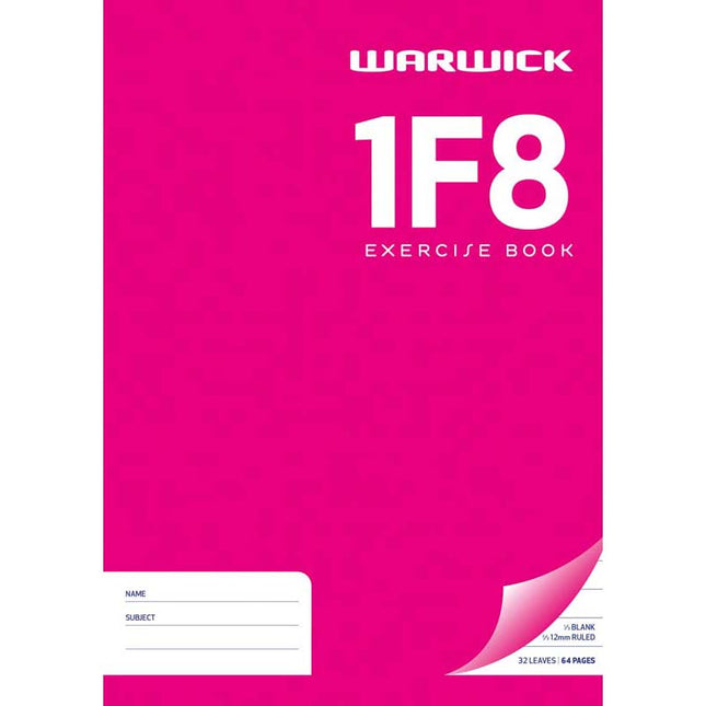 Warwick Exercise Book - 1F8