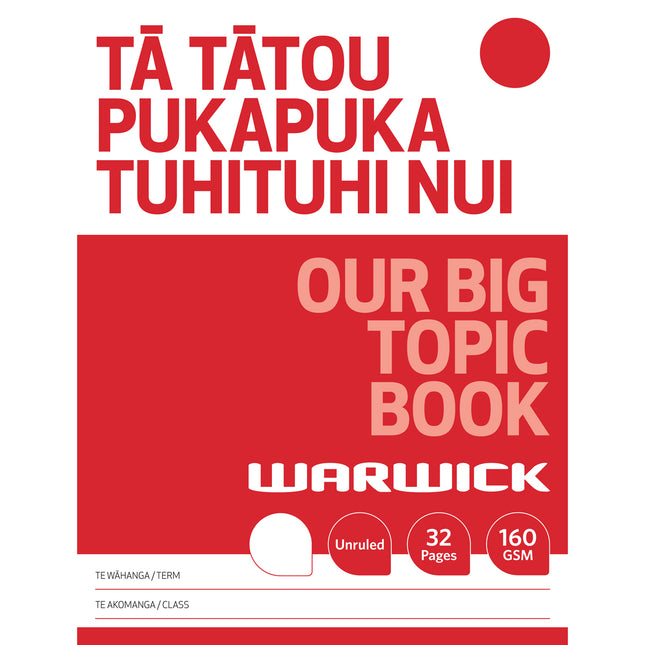 Warwick Our Big Topic Book