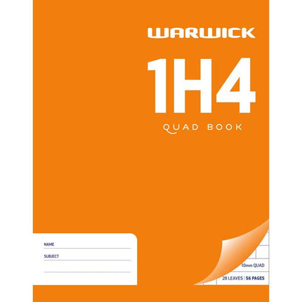 Warwick Exercise Book Quad - 1H4