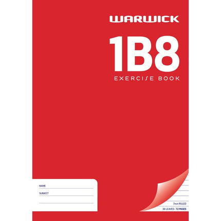Warwick Exercise Book - 1B8