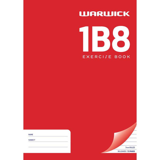 Warwick Exercise Book - 1B8