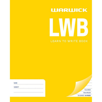 Warwick Exercise Books LWB & BWB - 3 Styles