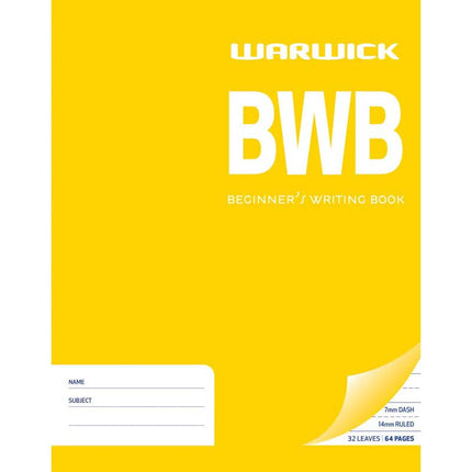 Warwick Exercise Books LWB & BWB - 3 Styles
