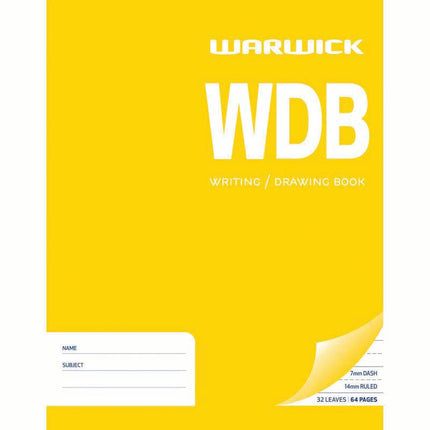 Warwick Exercise Book Writing & Drawing - WDB