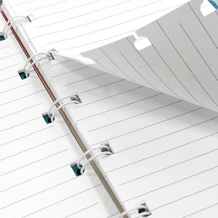 Filofax Notebook - A5 - Saffiano Metallic Rose Gold