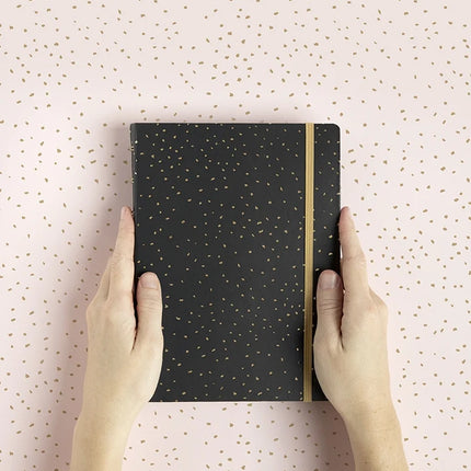 Filofax Notebook - A4 - Confetti Charcoal