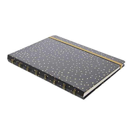 Filofax Notebook - A4 - Confetti Charcoal