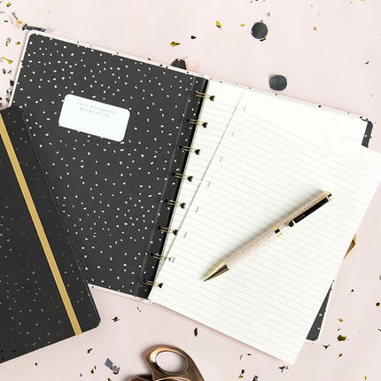 Filofax Notebook - A5 - Confetti Rose Quartz