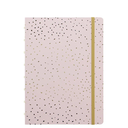 Filofax Notebook - A5 - Confetti Rose Quartz