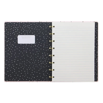 Filofax Notebook - A5 - Confetti Rose Quartz