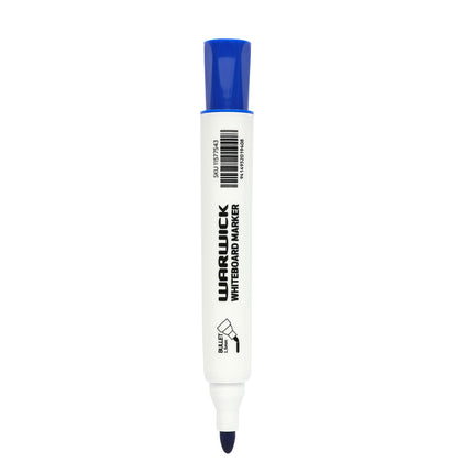 Warwick Whiteboard Marker Bullet Tip Pack 24 - Blue
